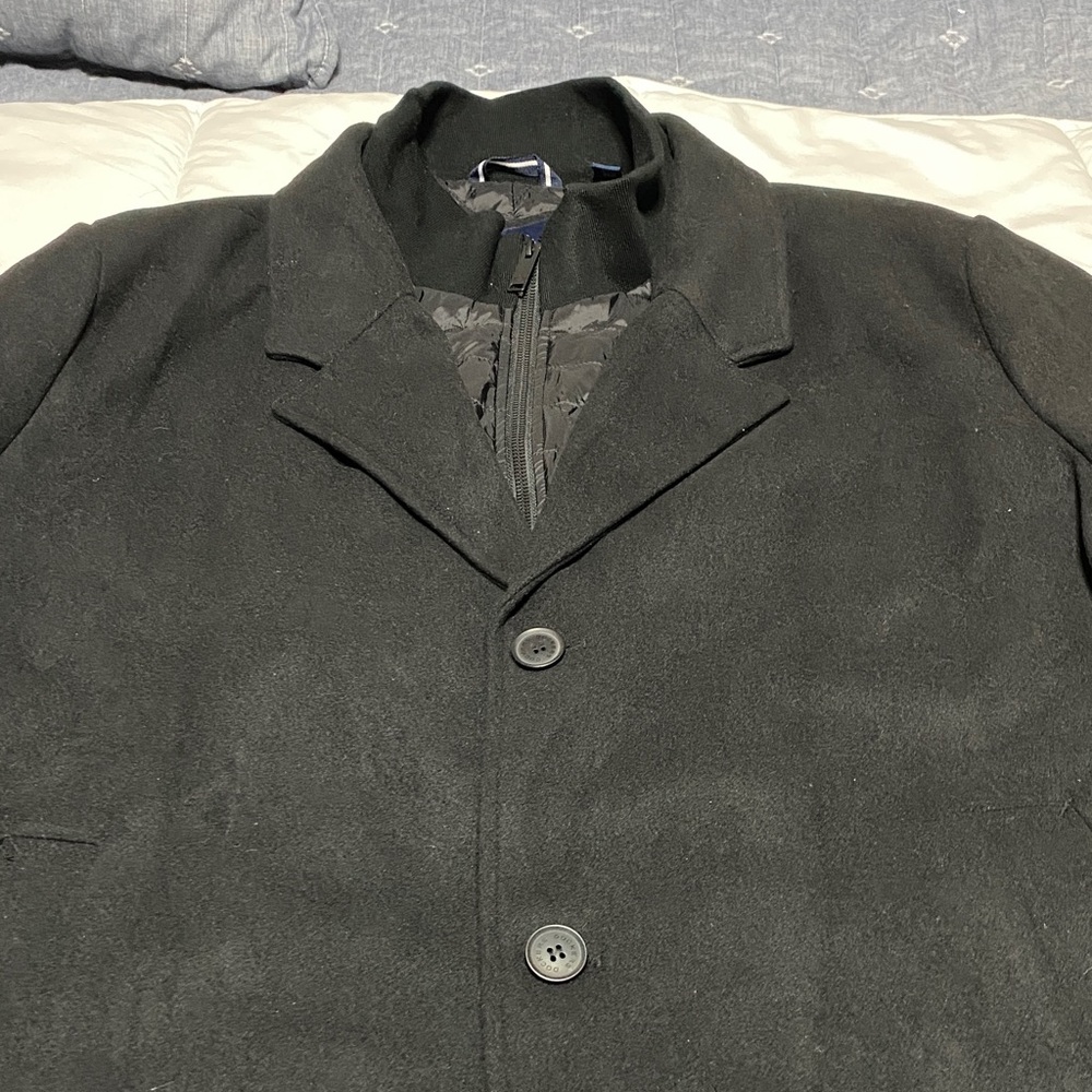 NWT Men’s Dockers Pea Coat size 3X - Picture 3 of 11